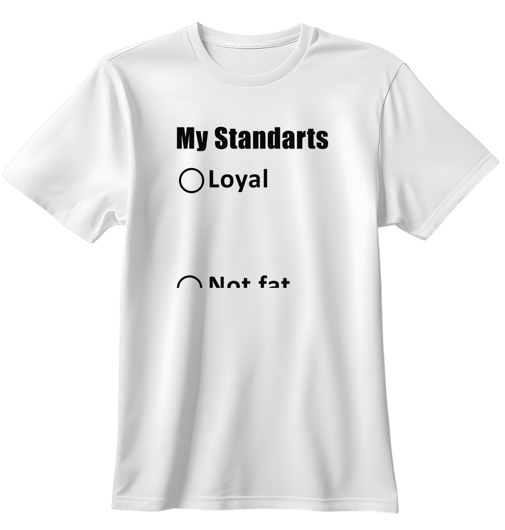 My Standarts | Standart Tişört