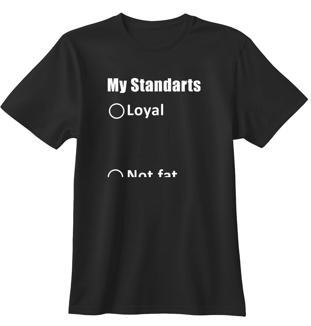 My Standarts | Standart Tişört