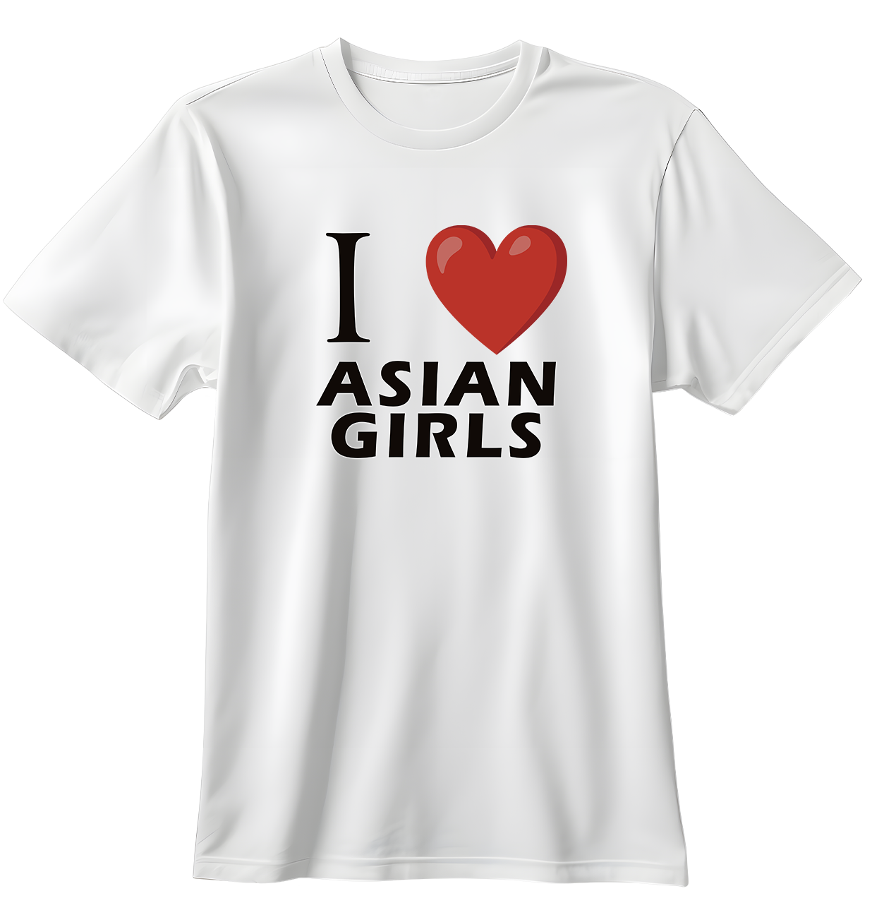 I Love Asian Girls | Standart Tişört