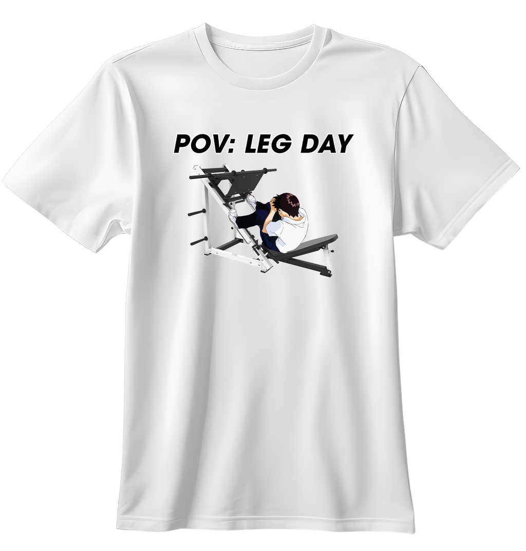 POV: Leg day | Standart Tişört