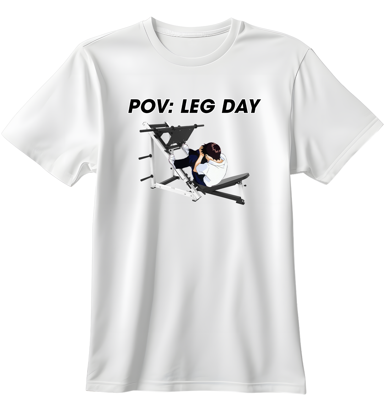 POV: Leg day | Standart Tişört